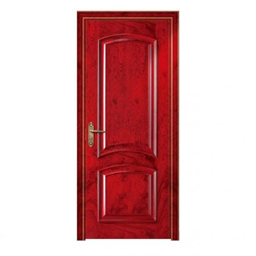 Portes externes en bois rouge