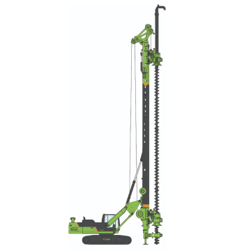 KR220M Hydraulic CFA Multifunctional Rotary Drilling Rig with ISO9001 Certification