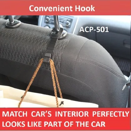 High Quality Auto Accessories: Plastic Car Back Seat Headrest Hooks Hanger Holder