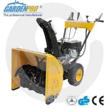 2-stage Snow Thrower with 5.5HP Power, 163cc Displacement, Self-propel