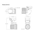 TZD-120 High яркости просмотр беспилотных летательных аппаратов для поиска спасения