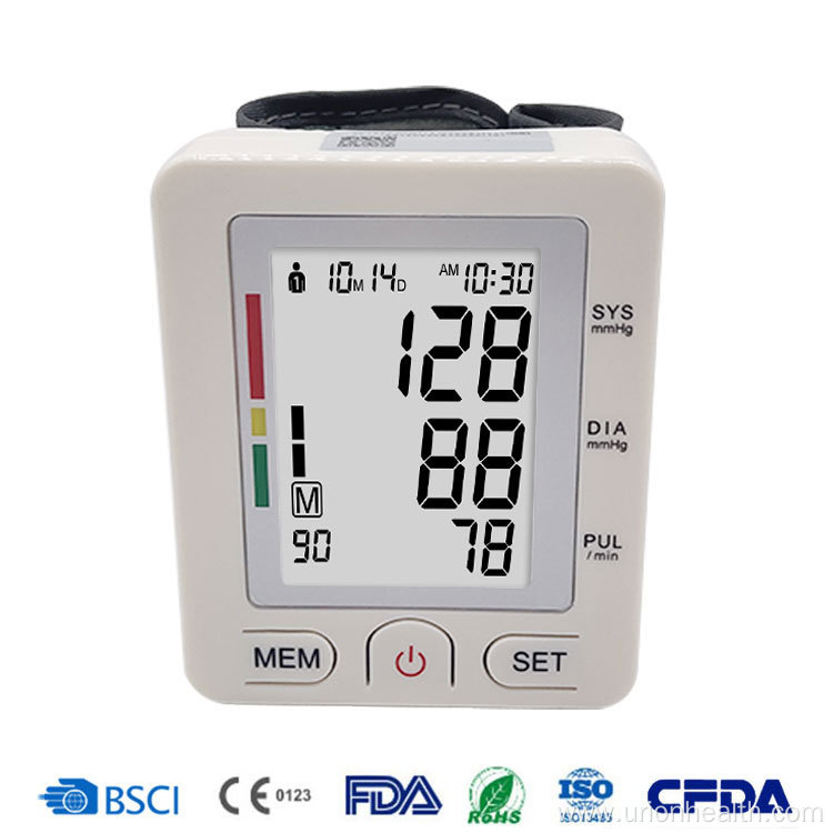 Best Selling Portable Wrist Type Blood Pressure Monitor