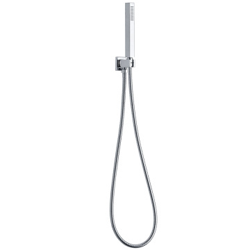 Chrome handheld shower set