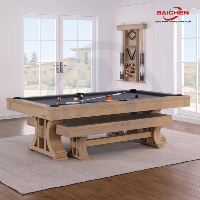 Şık Kaplamalı Modern Bilardo Masası