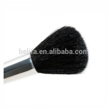 Belifa taper shape plastic handle highlight makeup brush