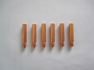 Copper tips for gas welding torches