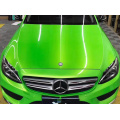 Metallic Fantasy Apple Green Car Vinyl Wrap