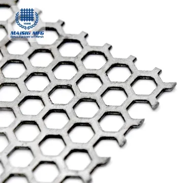 Round Holes Perforated Metal Mesh