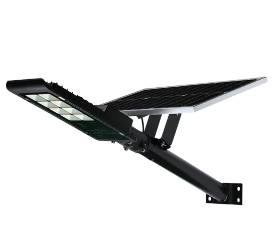 Solar LED street lights for squares