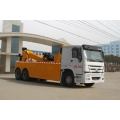 Camion de récupération de route robuste SINOTRUCK 6X4