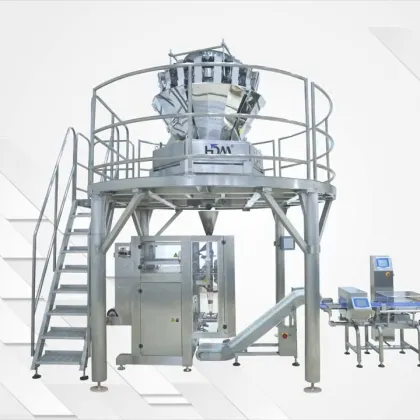 High-Speed Automatic Potato Chips and Biscuit Packing Machine