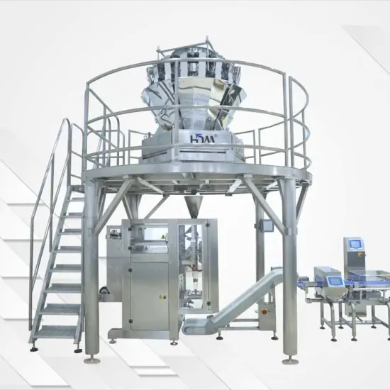 High-Speed Automatic Potato Chips and Biscuit Packing Machine