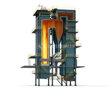 70MW DHL series coal-fired hot water boiler