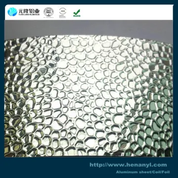 1xxx series aluminum alloy hammered parttern sheet metal