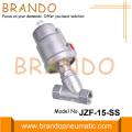 1/2 &quot;DN15 2/2 Way Pneumatic Angle Seat Valve