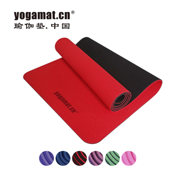 Eco-Friendly Yoga Matten Großhandel, Multi-Color-Yogamatte