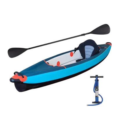 High Quality Factory Custom Drop Stitch Pedal Rowing Boats & Inflatable Kayaks for Fishing