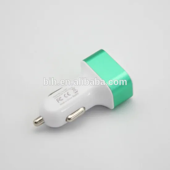 High-Performance Portable 3 Port Smart Car Charger Travel Rapid Charger High-Speed USB Cigarette Lighter Socket
