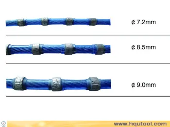 Plastic Type Diamond Wire Saw for Granite