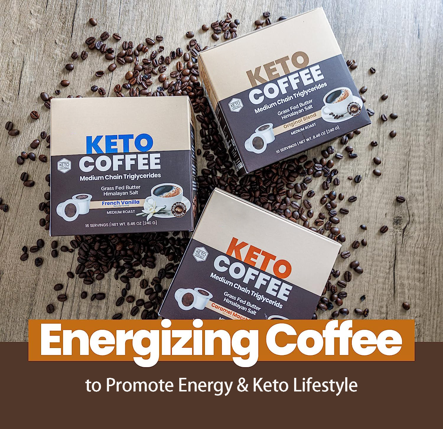 OEM/ODM Vegan Sugar Free Fat Burning Coffee Boost Energy Slimming Coffee Keto Coffee