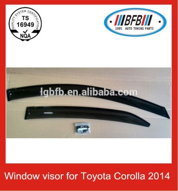 auto accessories car window sun visor window visor for corolla