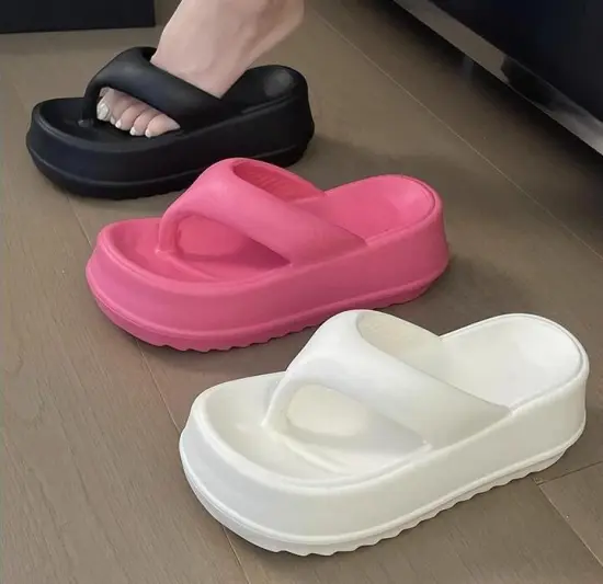 Summer Women's Flip Flops: Stylish, Comfortable Slippers for Beach and Outdoor Use