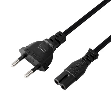 EU 2 핀 플러그 전원 코드 -AC 유럽 C7 확장 코드 250v