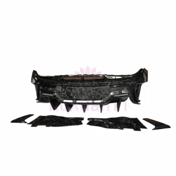 McLaren 540C 570S 600LT Style Forged Carbon Fiber Rear Bumper & Diffuser Kit
