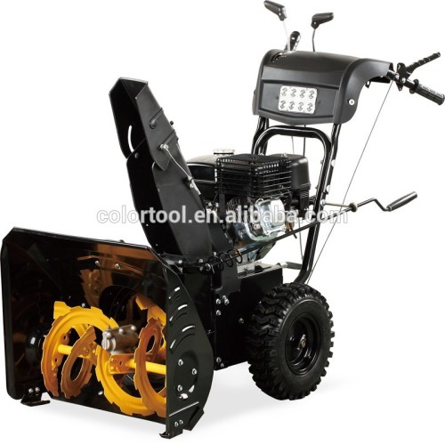 2015 new model!! 6.5HP snowblower withing LED light,63cm working width