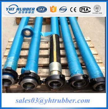 Steel wire spiral Drilling Hose for mining / oil resistant drilling rig hose