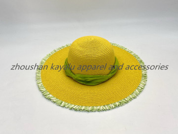 Ladies Fashion Straw Sun Hat Beach Hat