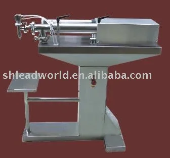 semi-automatic pneumatic liquid filler
