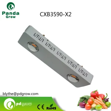 New Dimmable Cob CXB3590-X2 LED grow light with MeanWell driver daisy chain capacity