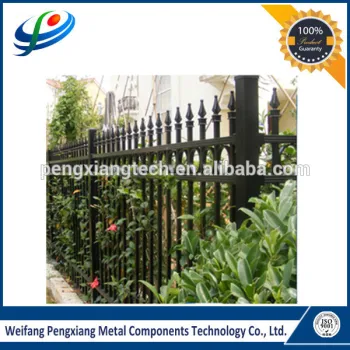 Powder coating Aluminum modern fence gate design with high quality