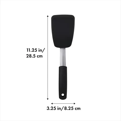 Kitchen Cooking Utensil silicone spatula flipper Cooking tool spatula silicone stainless steel Silicone Spatula