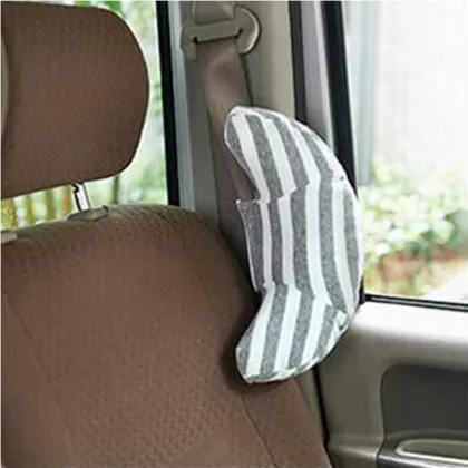 New Style Rubber Car Seat Neck Headrest Pillow