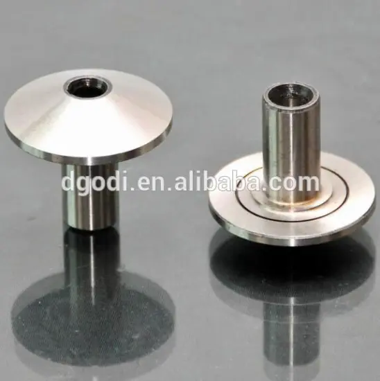 custom stainless steel rivet as spare parts for warp knitting machine