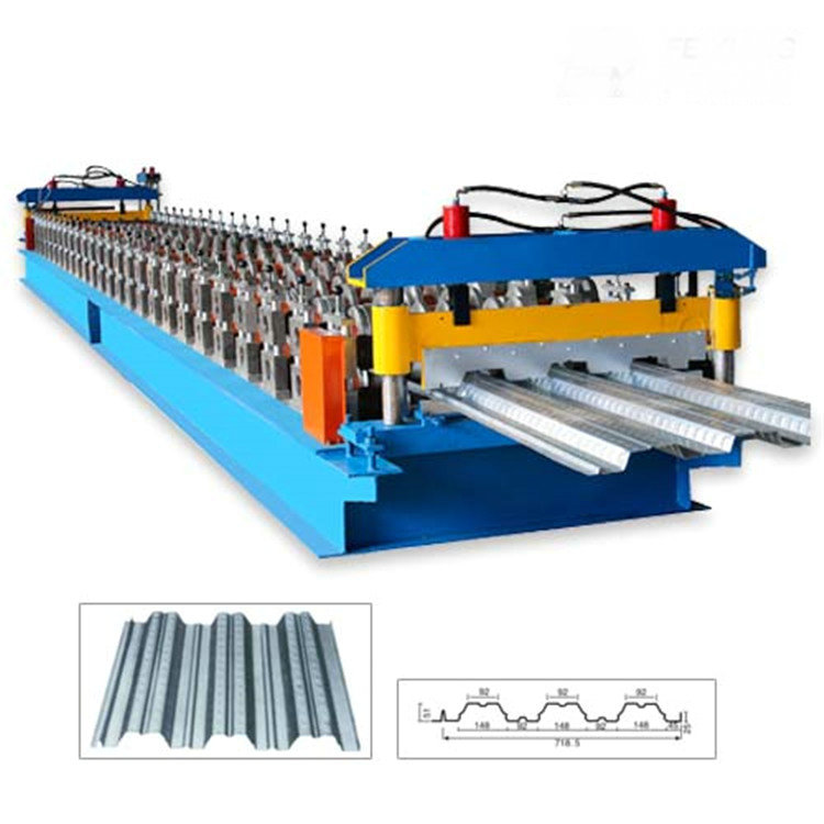 STEEL DECKING ROLL FORMING MACHINE