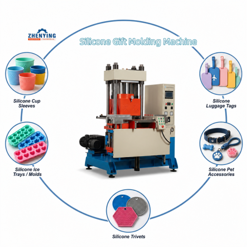High End Silicone Gift Vacuuming Vulcanizing Molding Machine