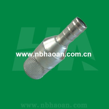 Galvanized Carbon Steel Water Foot Valve with Hose Tail