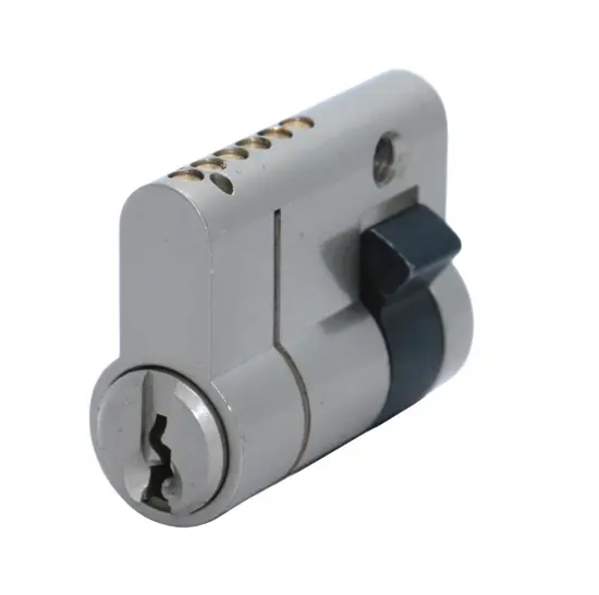 High Security Nordic Half Key Lock Cylinder With Frangible Groove