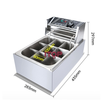 High Quality Kanto Cooker - Nine Boxes Snack Food Single Pan Oden Cooker