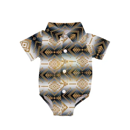 Newborn Milk Silk Pajamas Suit for Baby Boys
