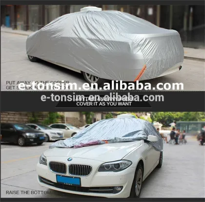 Wholesale and cheap disposable automatic car covers temporary car covers