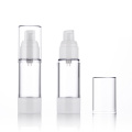 Lege hervulbaar als plastic airless mist spuitlotionpompfles met pomp 50 ml 30 ml 15 ml