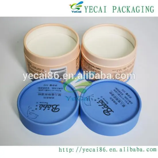 Delicate custom talcum powder paper packaging box