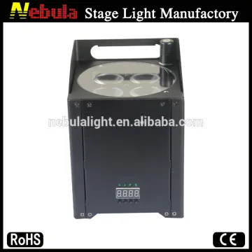 Wireless DMX Battery Powered LED Uplights