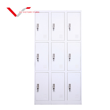 High Quality Metal 9 Door Compartment Storage Cabinet