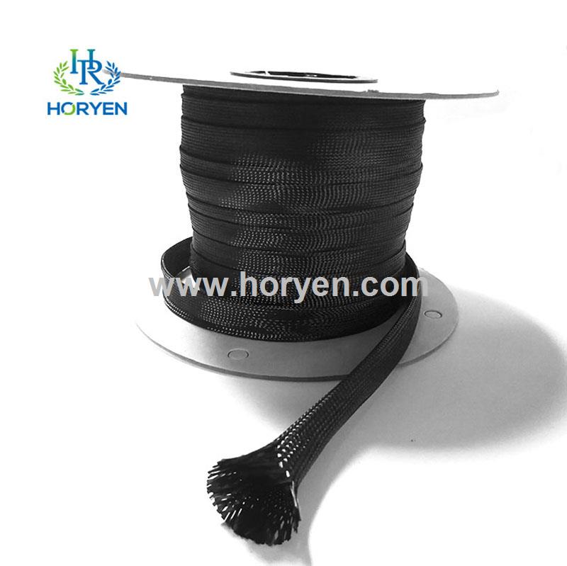 10mm 3k carbon fiber braided cable sleeving