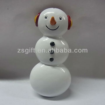 beautiful decorative christmas tree ornaments polyresin snowman crafts